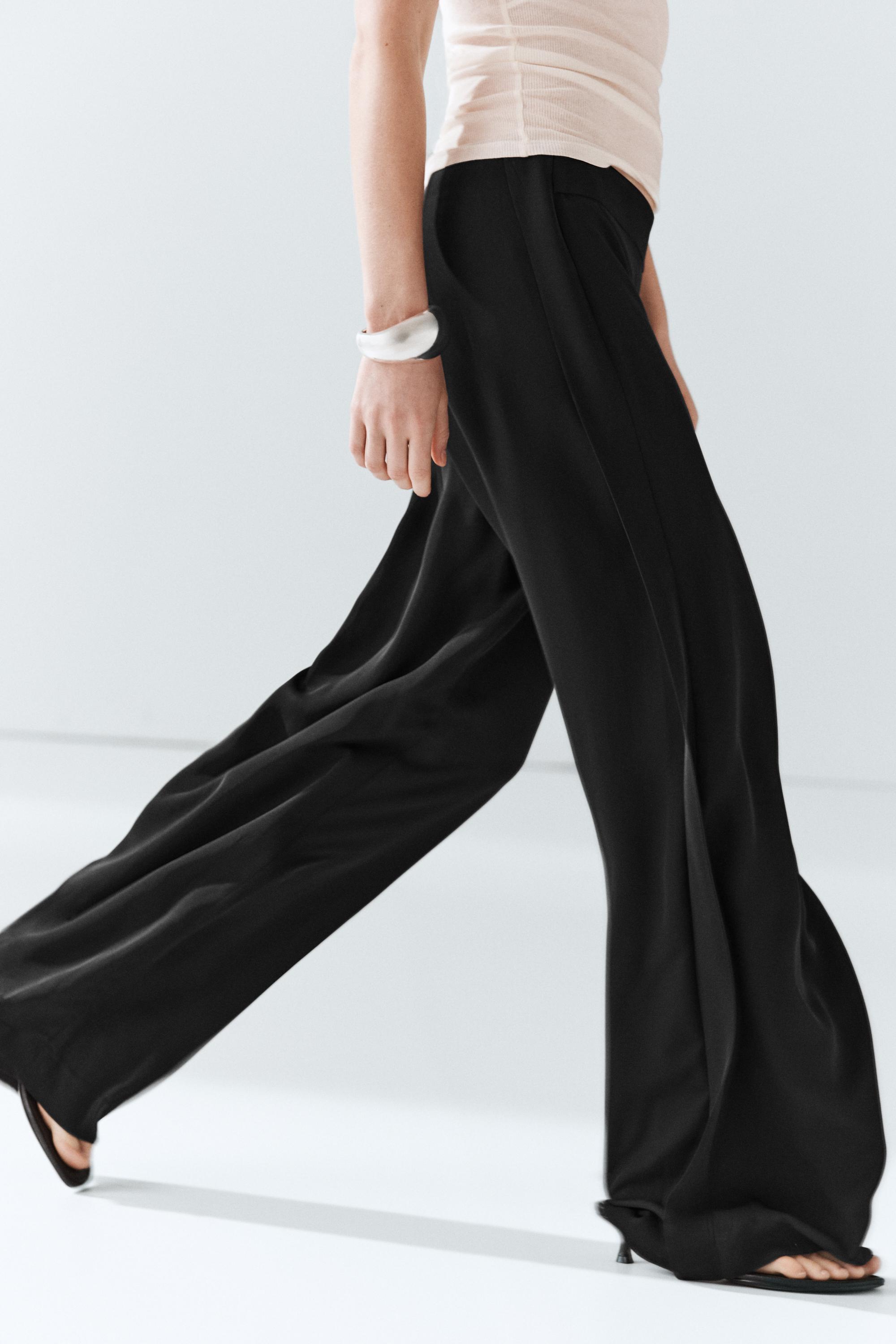 Pantalon droit fluide